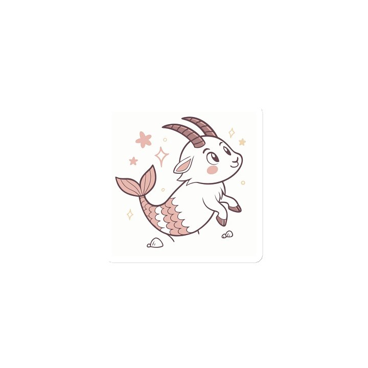 Capricorn 2 Die-Cut Magnets product image (1)