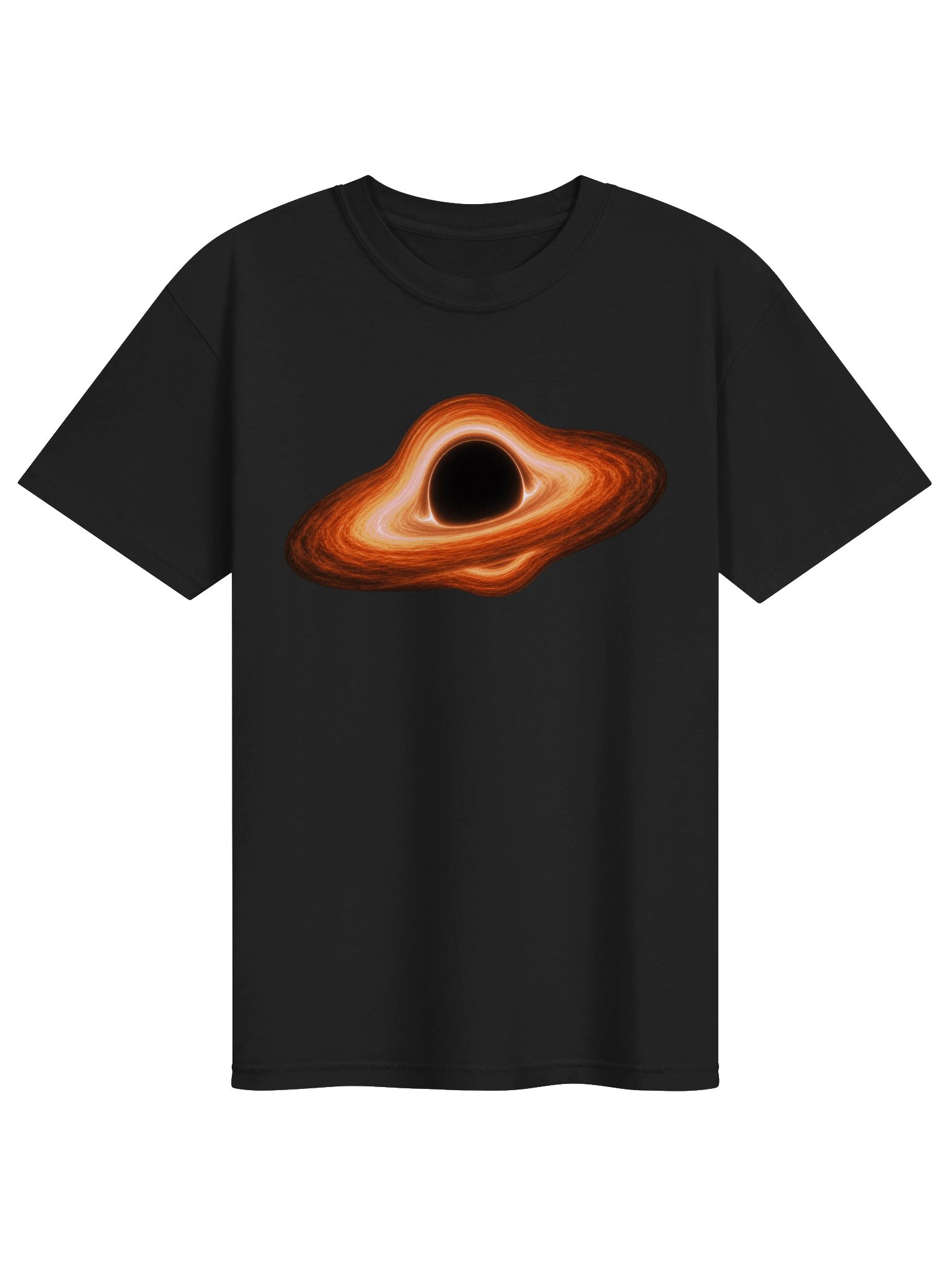 Realistic Black Hole Heavyweight Tee product image (1)