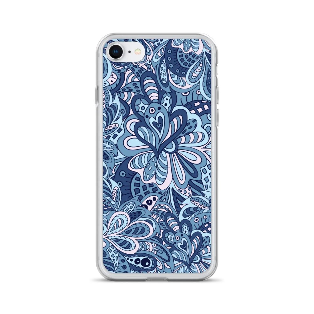 Blue Swirls iPhone® Case product image (28)