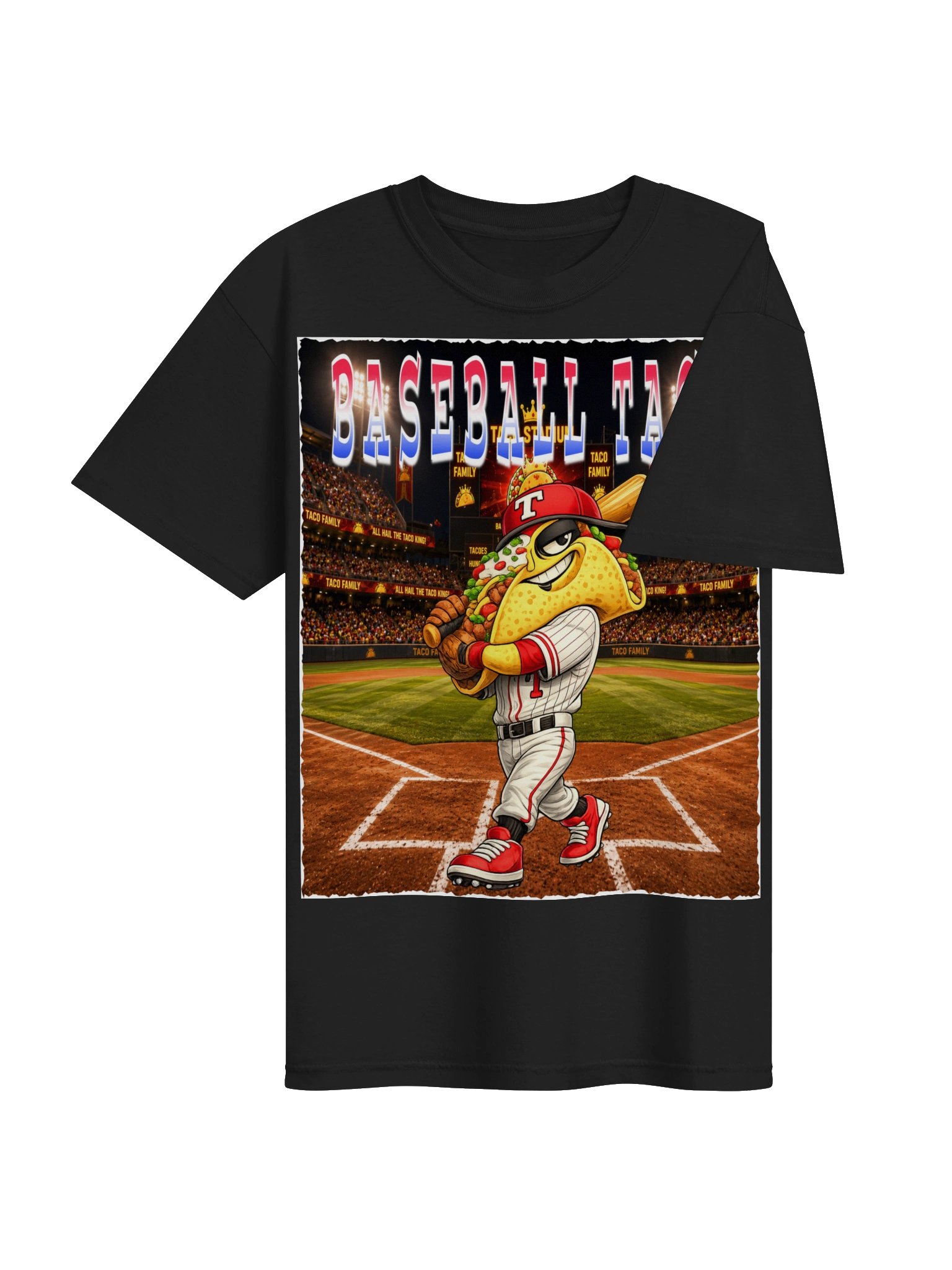 Baseball Taco Home Run Tee - The Taco Family product image (43)