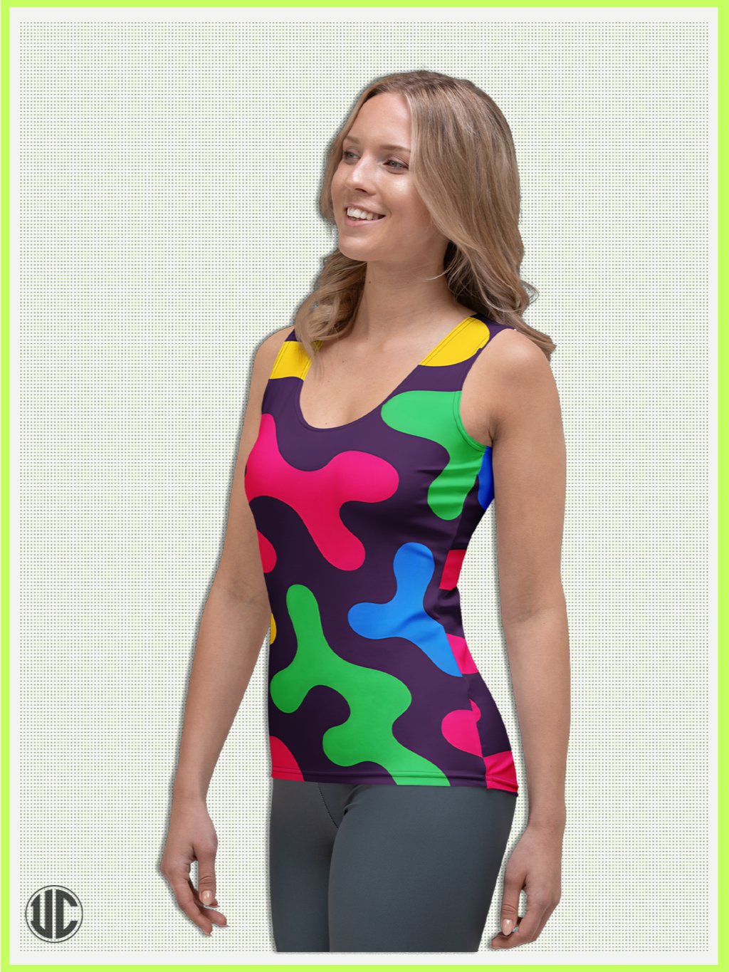 Nova’s Acid Pop – Women’s Tank Top product image (1)