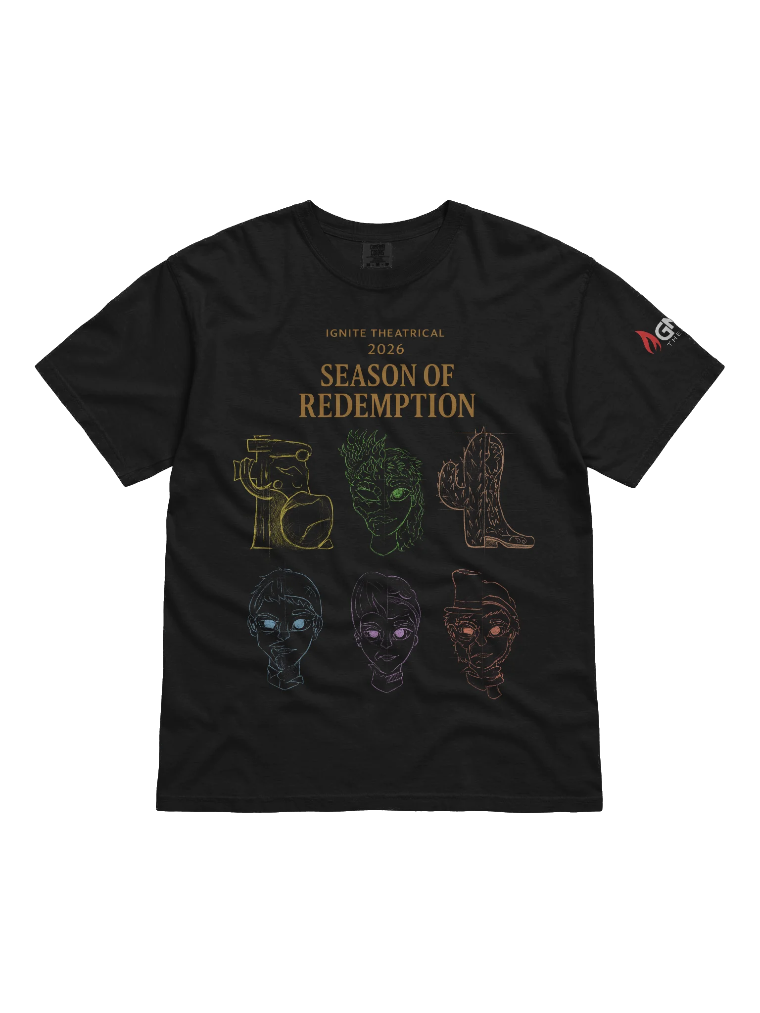 Ignite Theatrical 2026 Full Season Souvenir Tee product image (1)