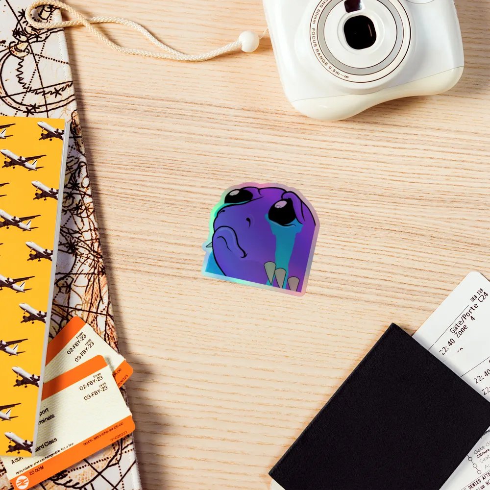 Vella Cry Holo Sticker product image (7)