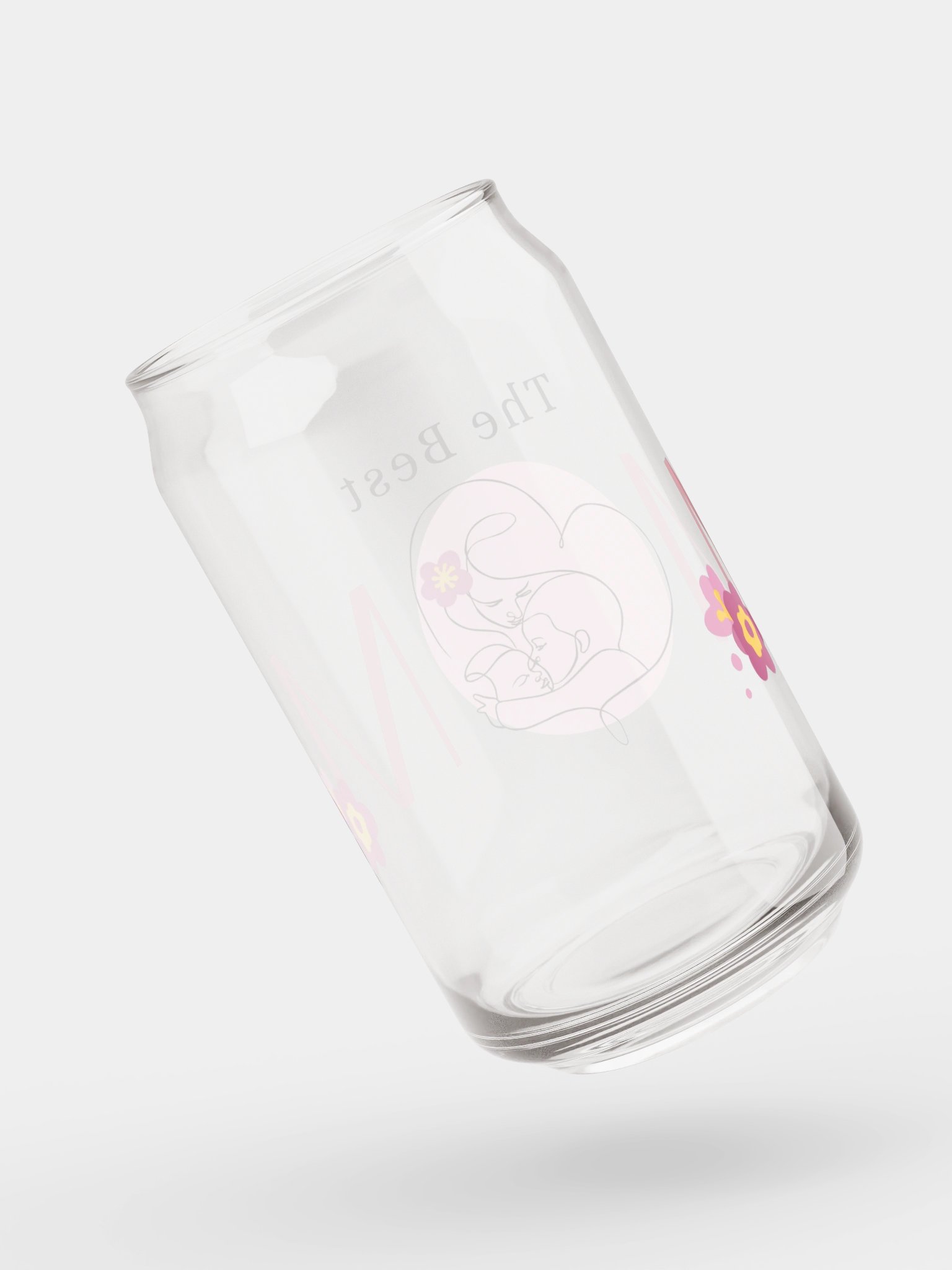 The Best Mom Can Glass product image (7)