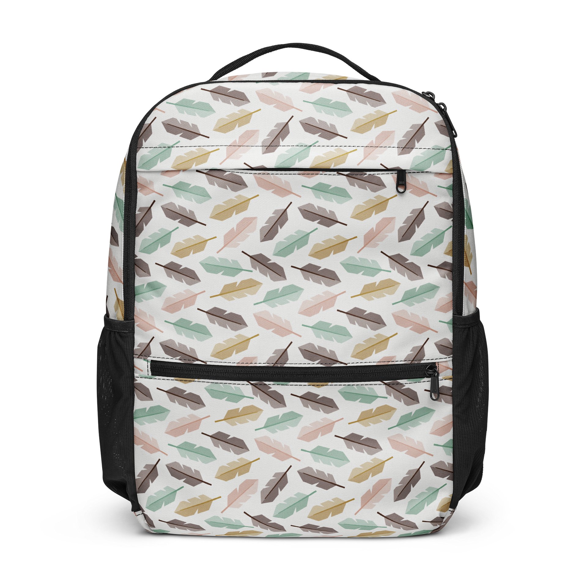 Mid-Century Modern Feathers Utility Backpack product image (1)