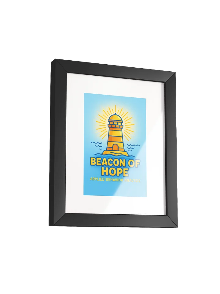 Lighthouse of Positivity Framed Poster product image (9)