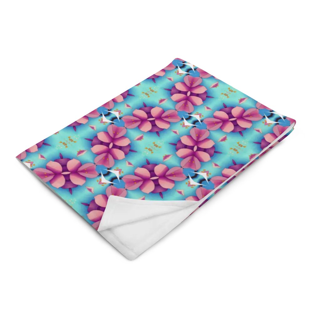 Blush & Bloom Throw Blanket product image (3)