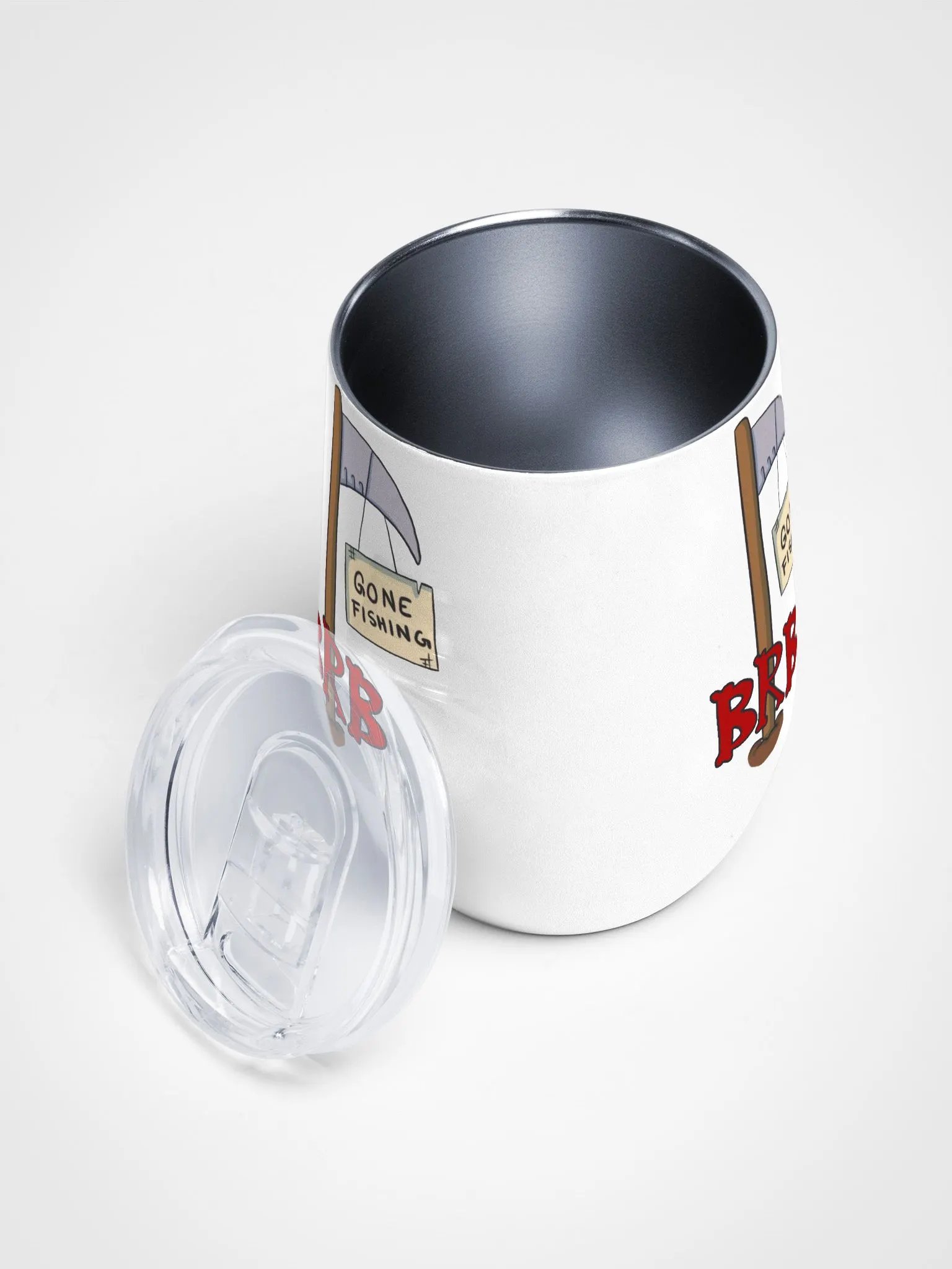 Gone Fishing Wine Tumbler product image (3)