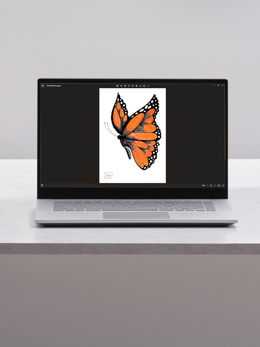 Butterfly Watercolour Download product image (1)