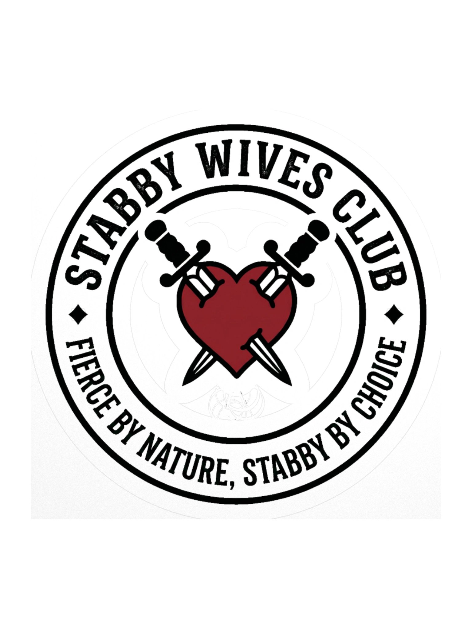 Stabby Wives Club Sticker #1 product image (1)