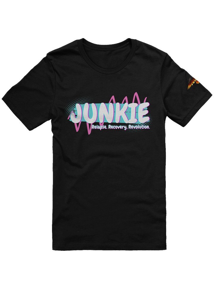 “Tie-Dye Recovery” – Junkie Project Logo Tee product image (1)