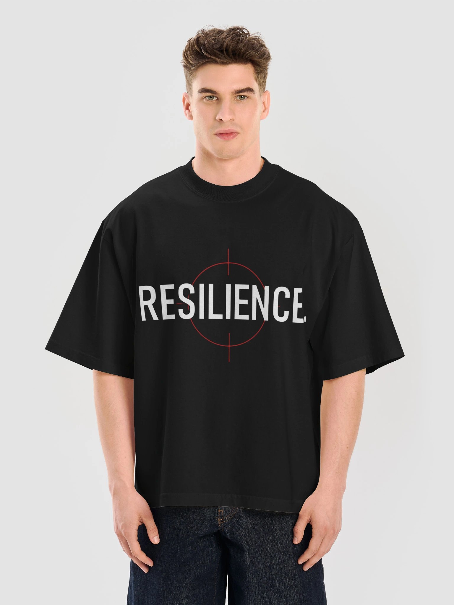 Built Different. - Heavyweight Oversized Tee product image (5)