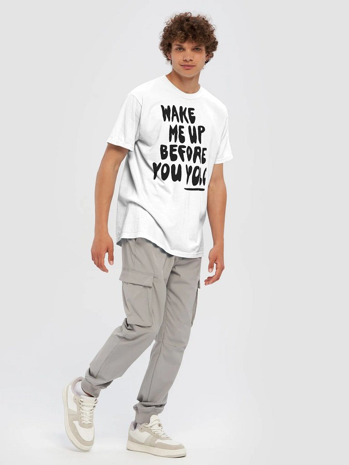 YOLO white t-shirt product image (1)