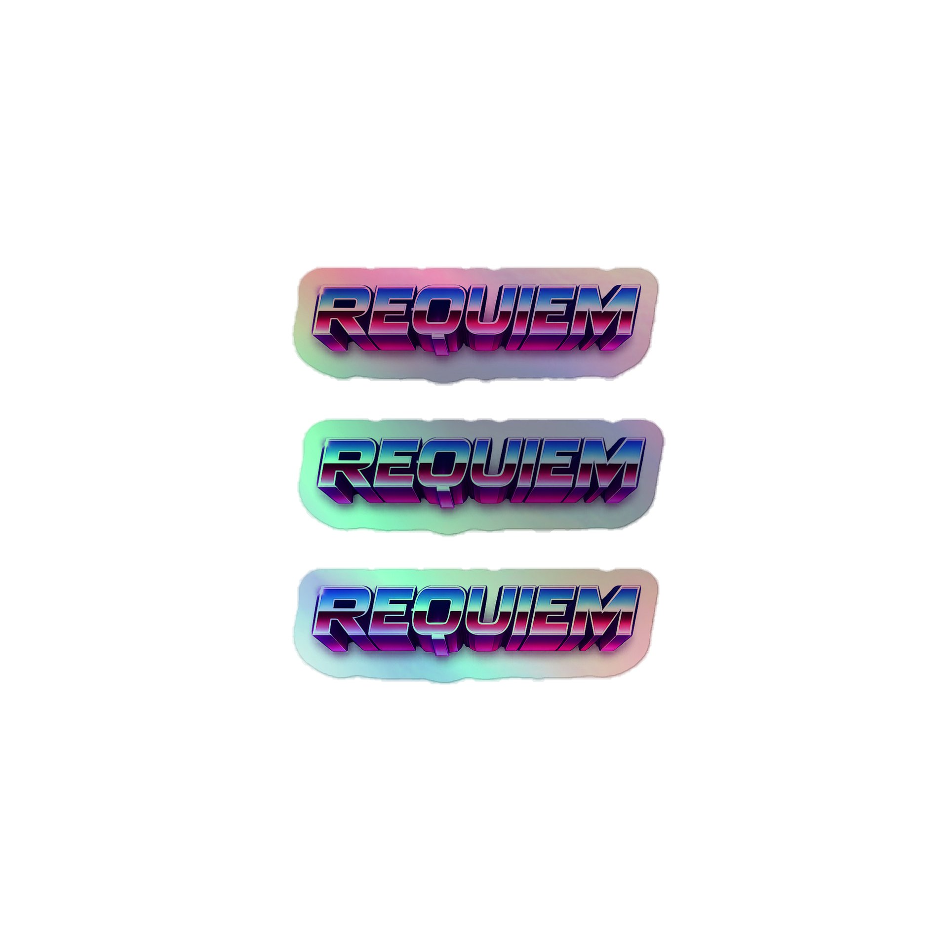 Requiem Holofoil Sticker Sheet product image (1)