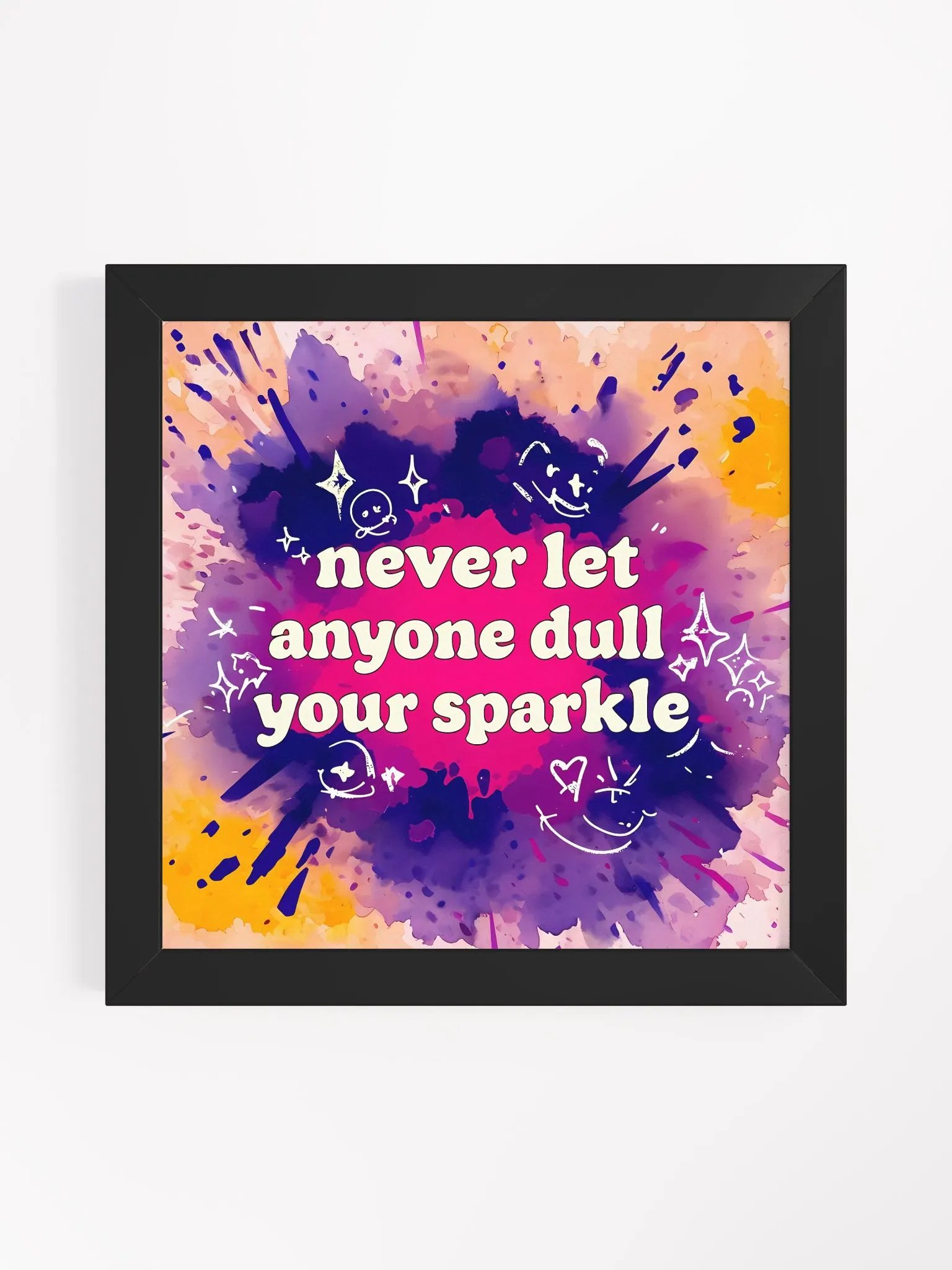 Sparkle Motivation Framed Poster product image (13)