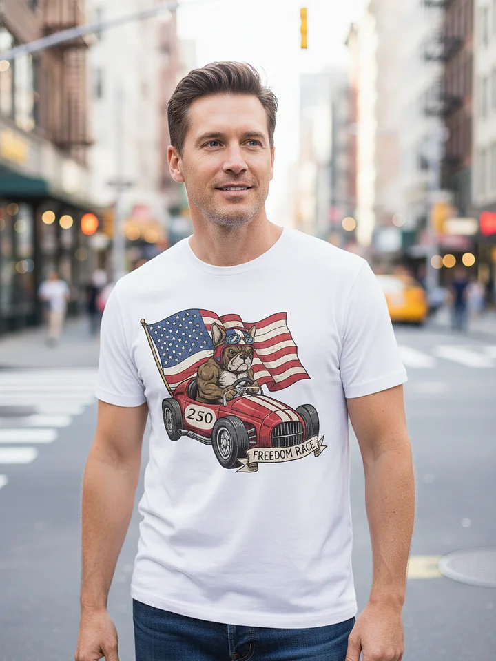 Freedom Race Bulldog T-Shirt product image (1)