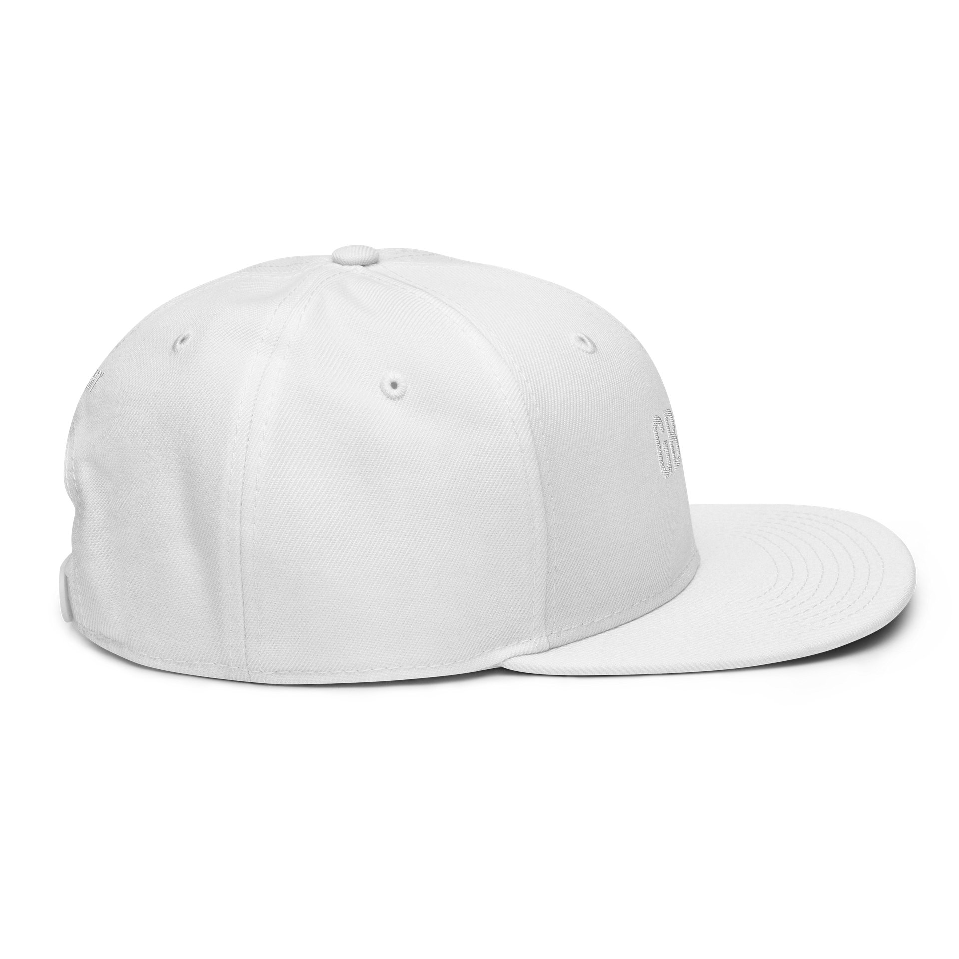 GBMT Classic Snapback – All White Edition product image (5)