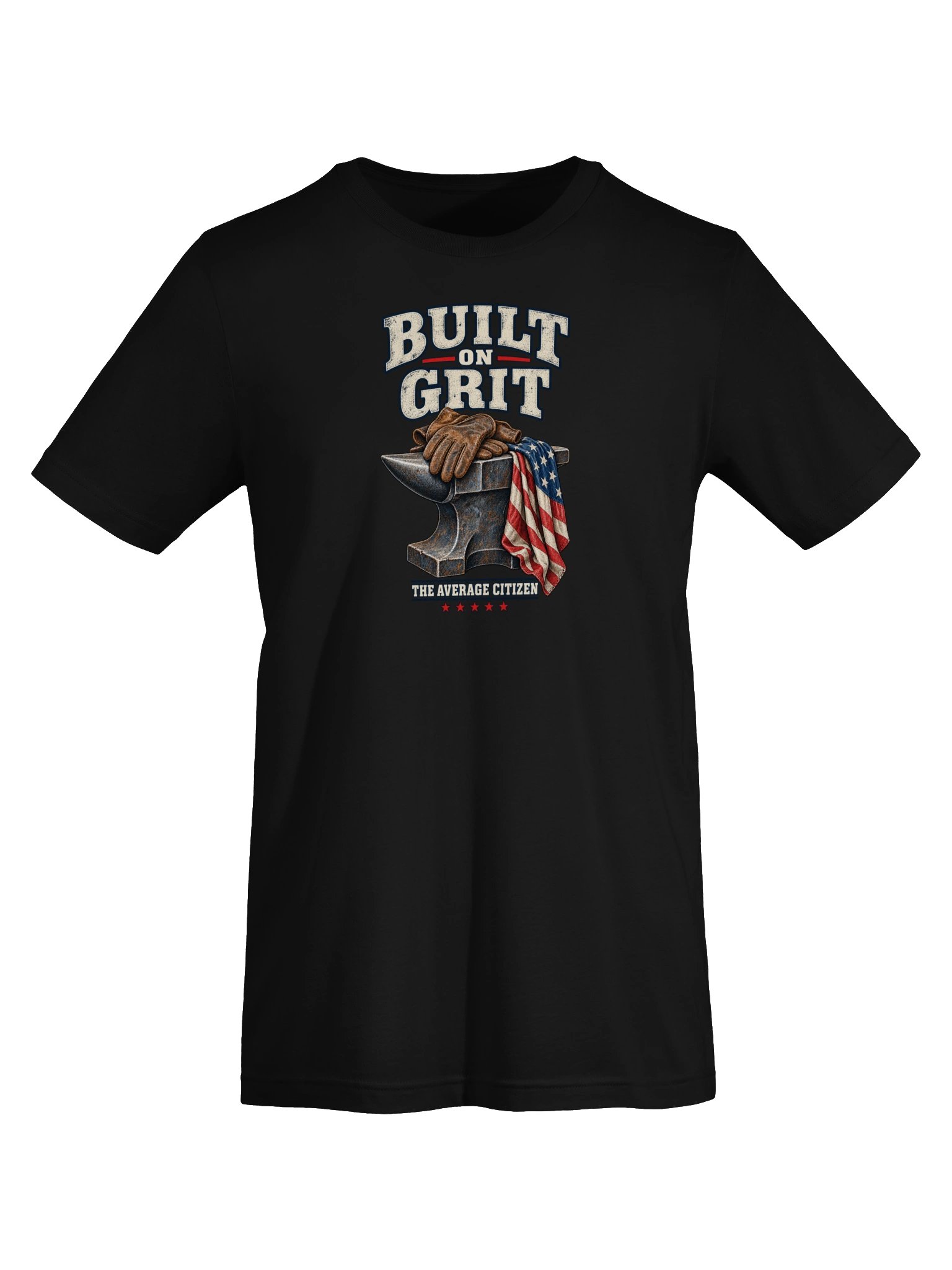 The Average Citizen Built on Grit Tee product image (5)