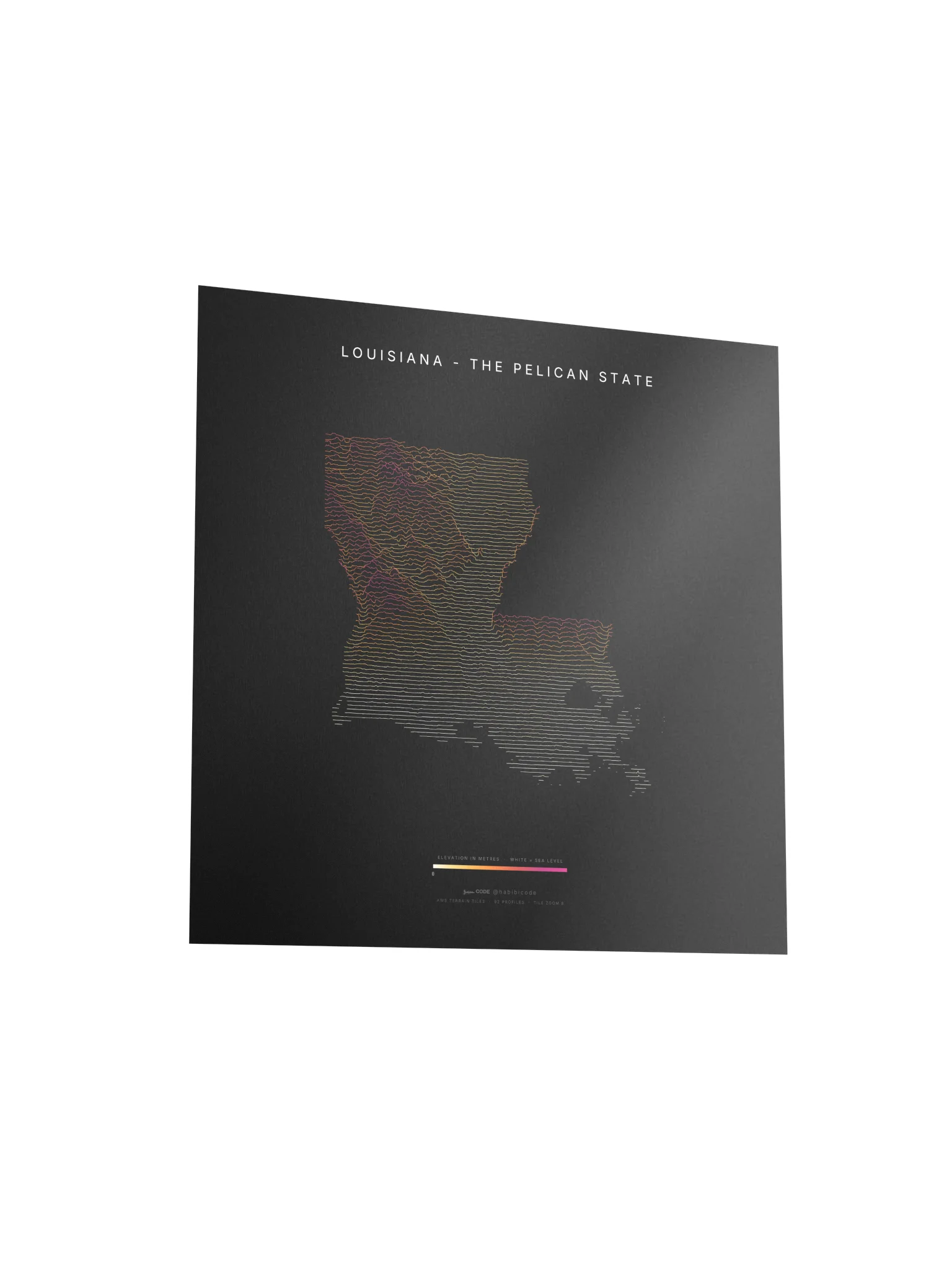 Ridgeline Poster - Louisiana product image (3)