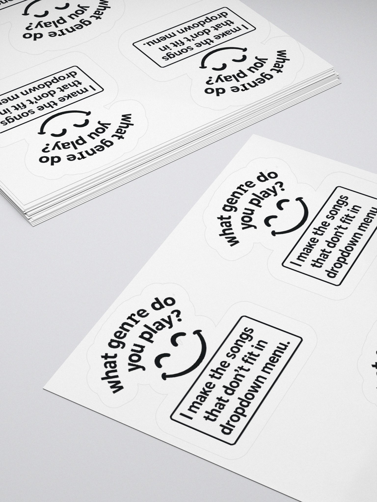 Genre-Defying Sticker Set product image (4)