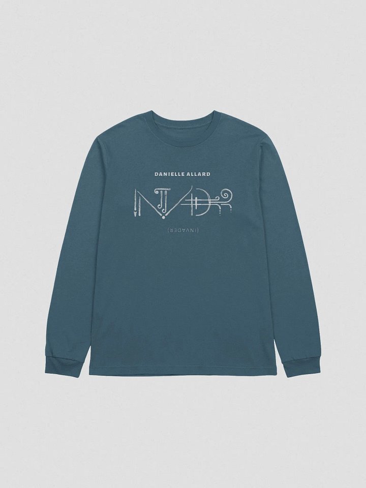 INVADER Logo Long Sleeve T-Shirt [Light] product image (2)