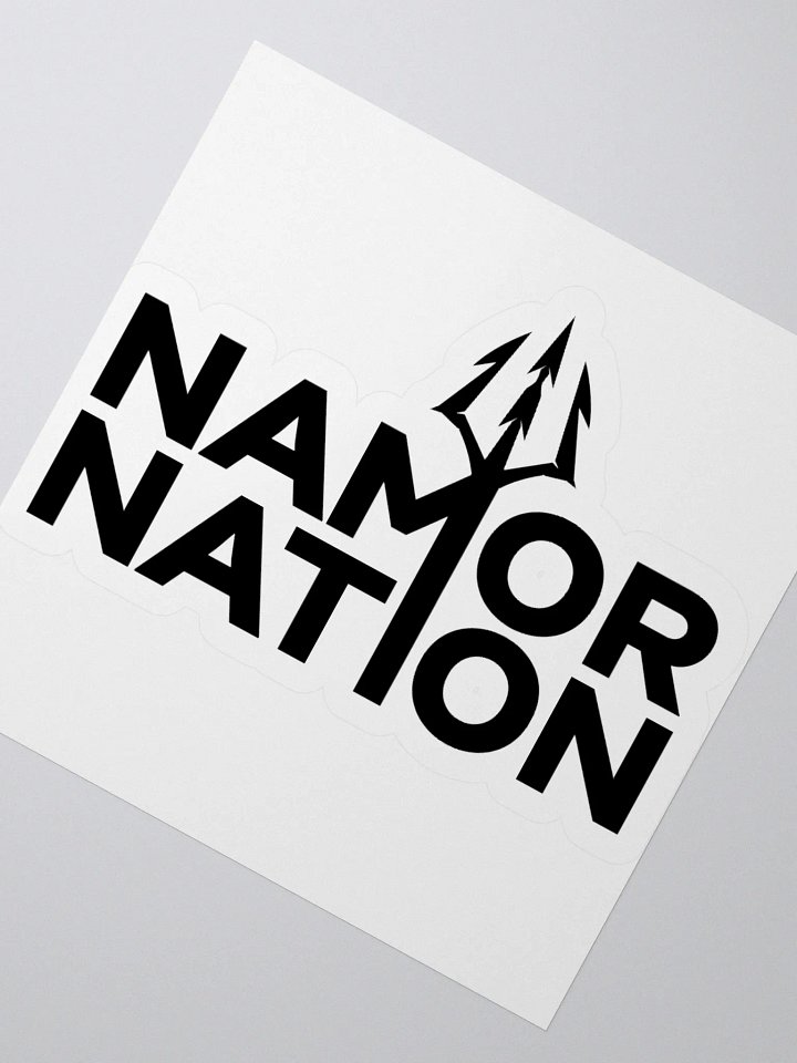 Namor Nation Sticker product image (4)