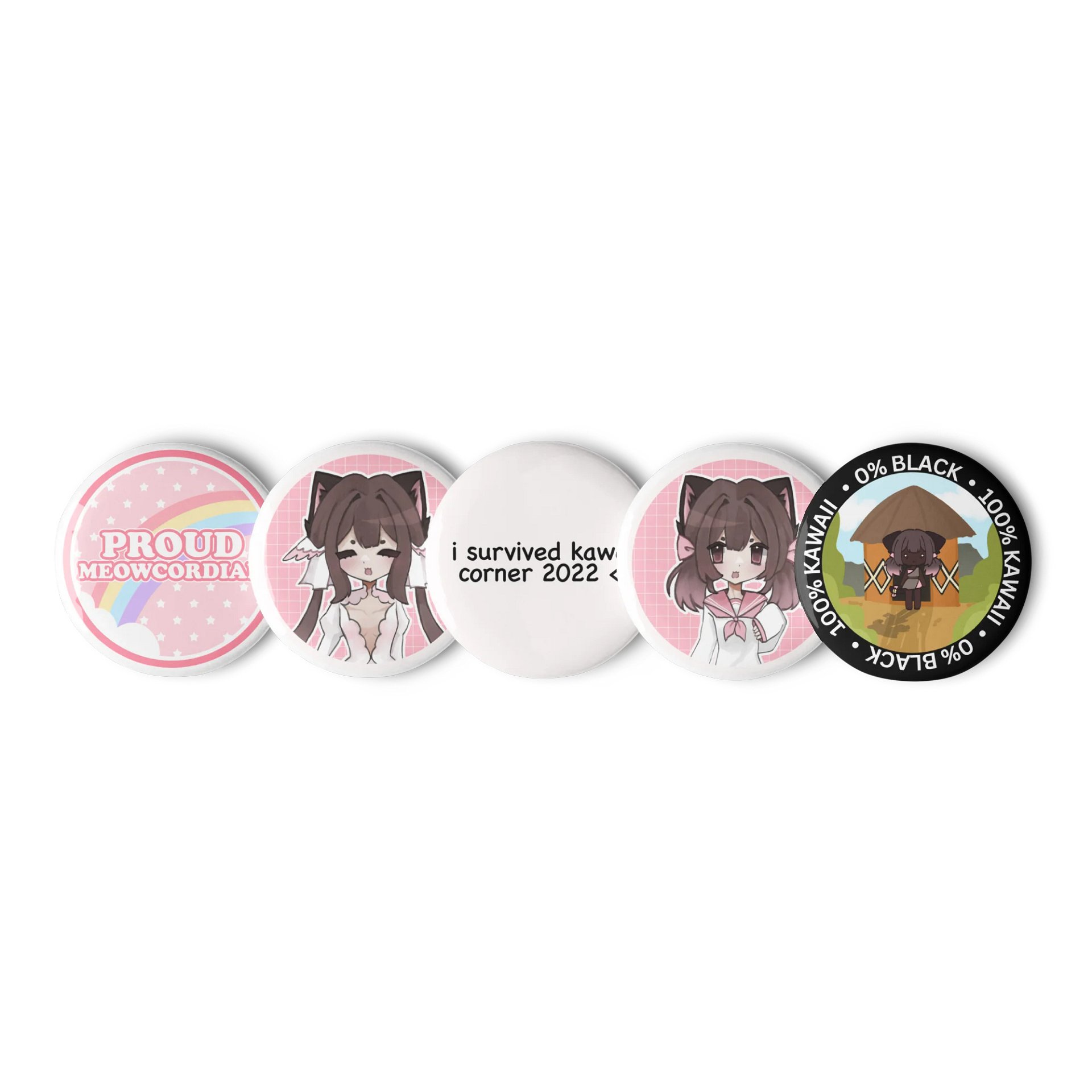 Meowcord Pin Pack! product image (1)