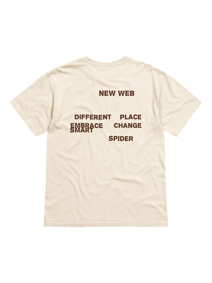 Smart Spider T-Shirt Brown product image (2)