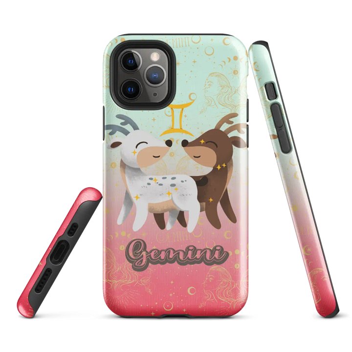 Celestial Gemini iPhone® Tough Case product image (1)