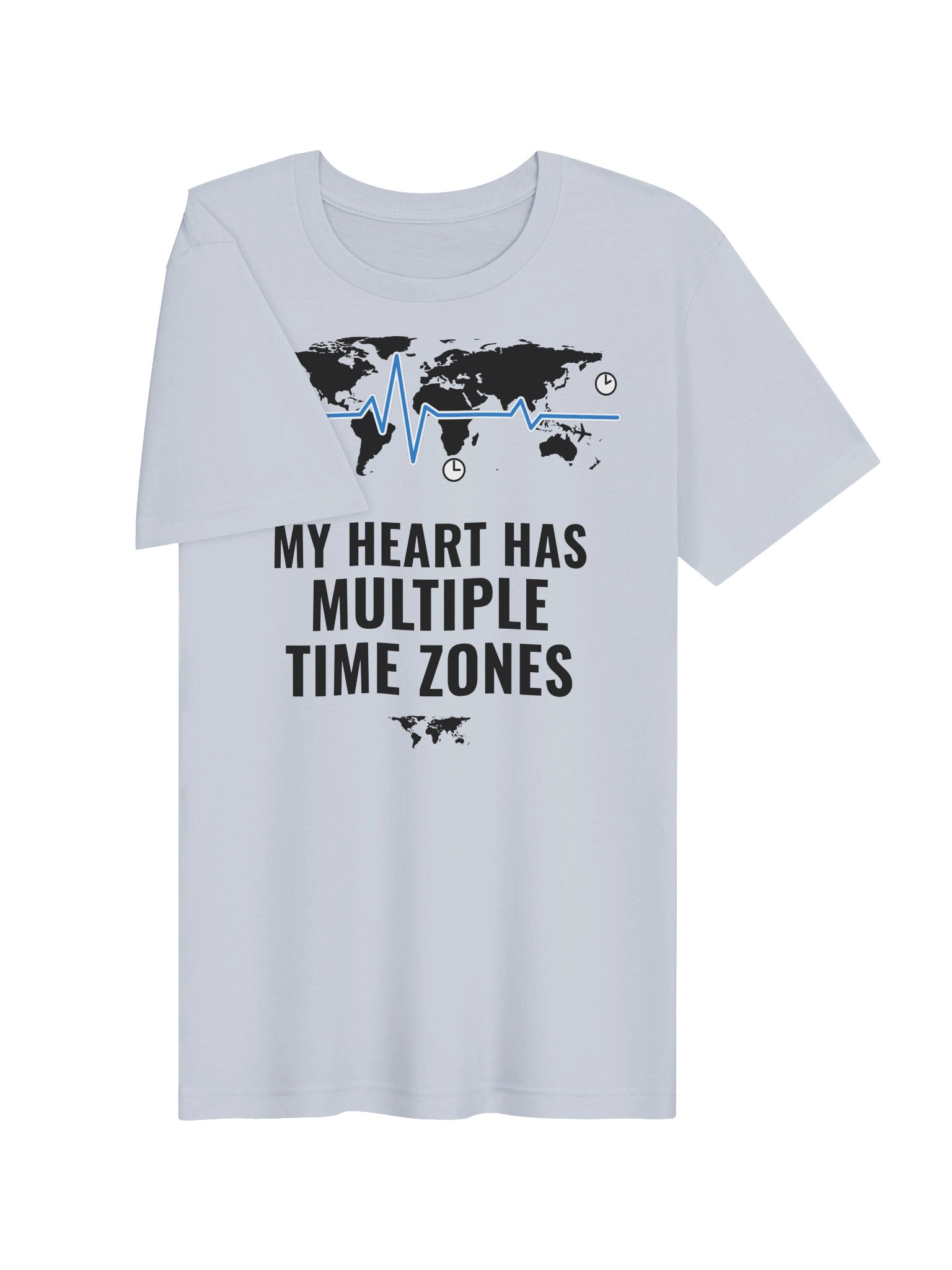 My Heart Has Multiple Time Zones Tee product image (7)