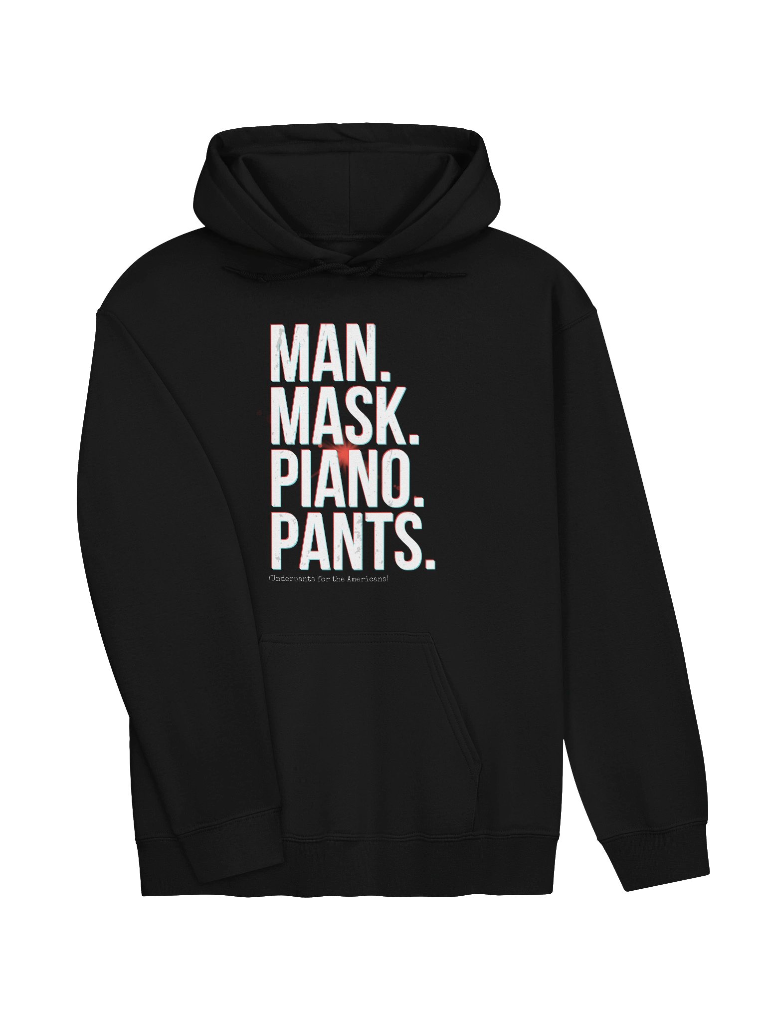 *BRAND NEW* Man. Mask. Piano. Pants. Hoodie (version 1) product image (3)