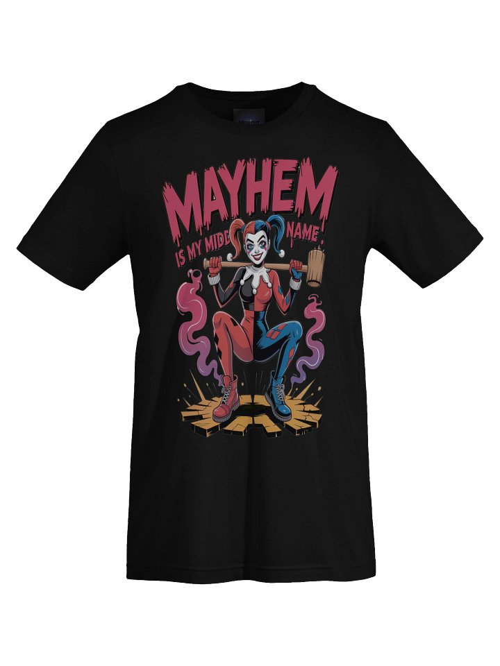Mayhem: My Middle Name is Harley Quinn's Hammer Havoc Graphic Tee product image (1)