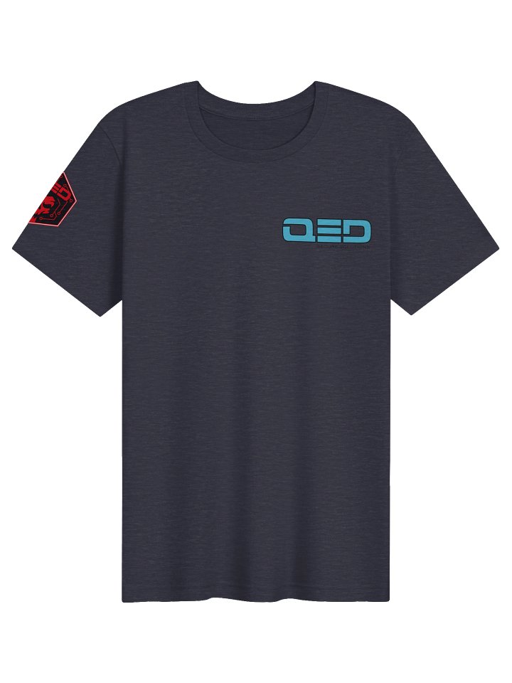 QED Front Logo w/ Skull Logo on Sleeve product image (1)