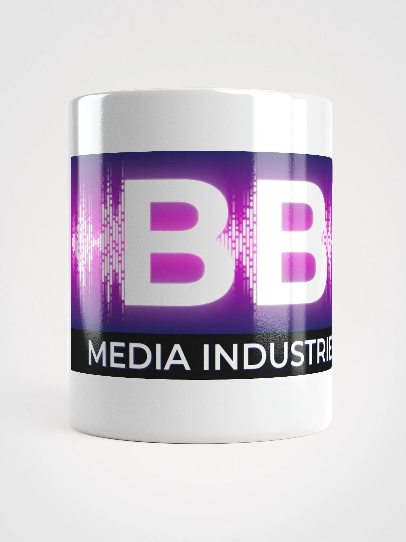 White BB Media Industries Mug product image (15)