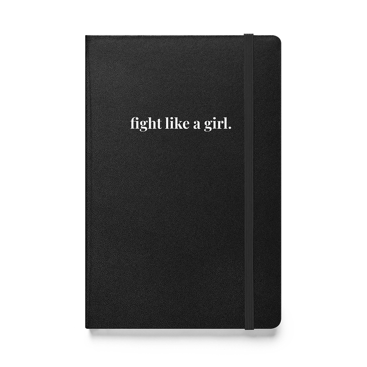 Fight like a girl hardbound journal product image (1)