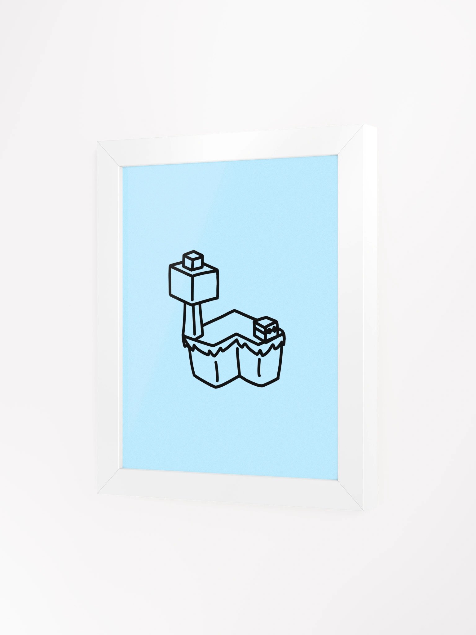 Skyblock Doodle Island Art product image (2)