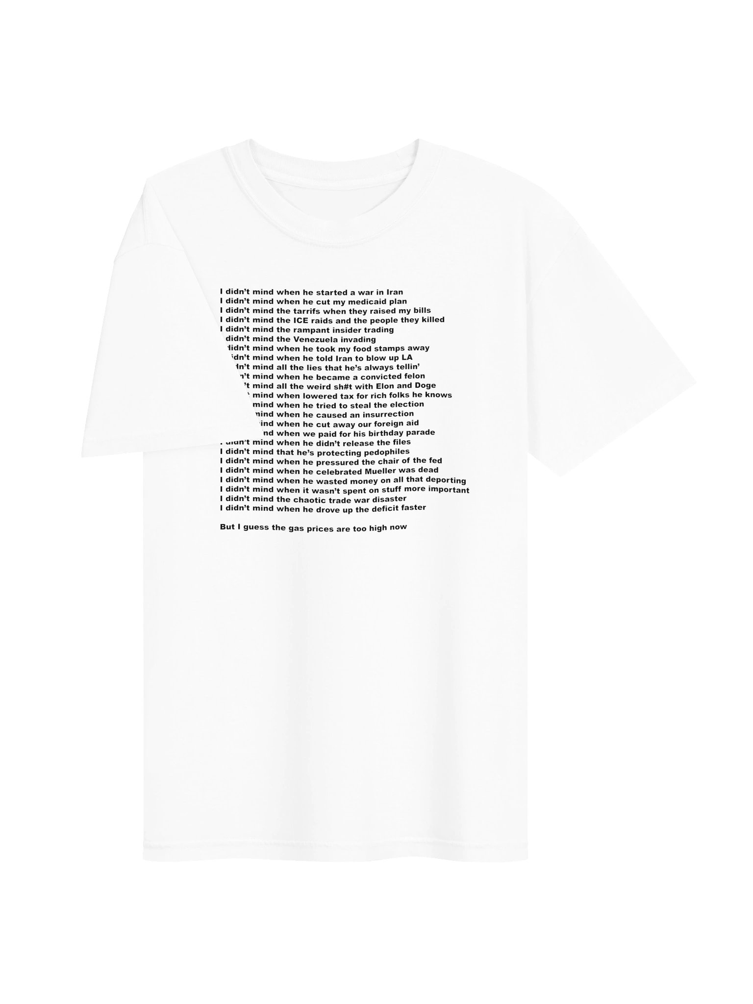 I Didn't Mind Tee product image (8)