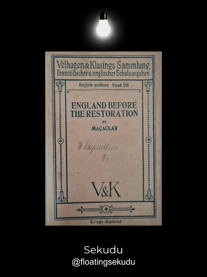 England Before the Restoration [1915] product image (1)