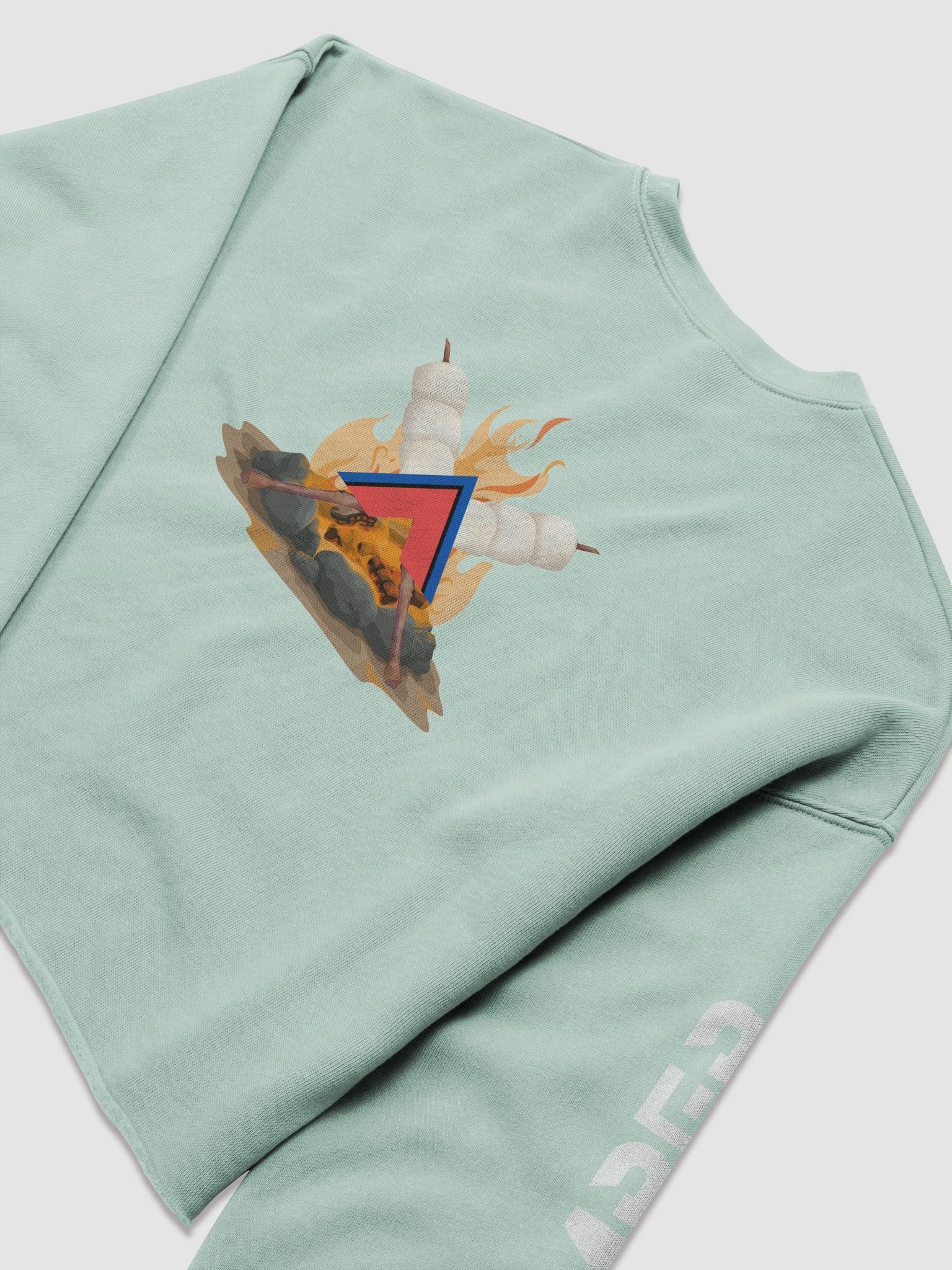 Tri-Arrow Crop Sweatshirt product image (6)