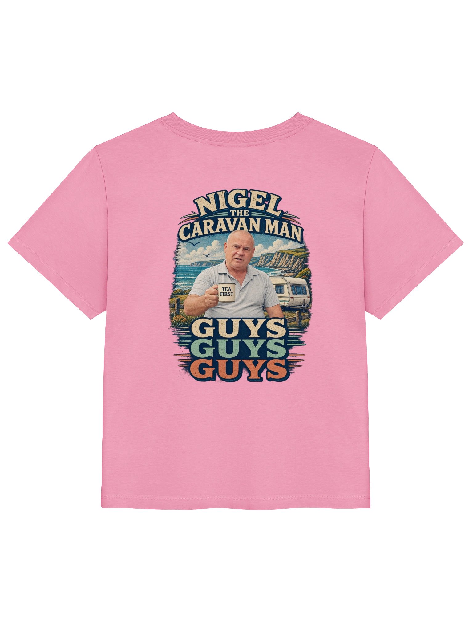 Guys Guys Guys | Women’s Pink Tee product image (2)