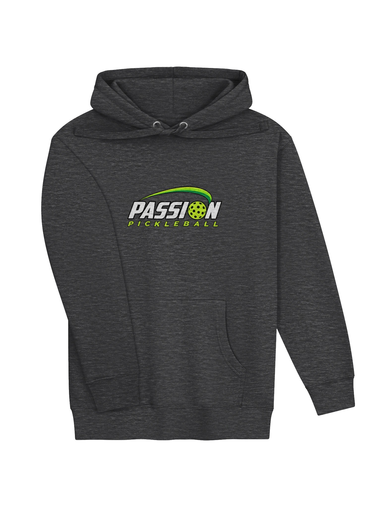 Passion Pickleball Cotton Heritage Hoodie — Front Logo Only product image (4)