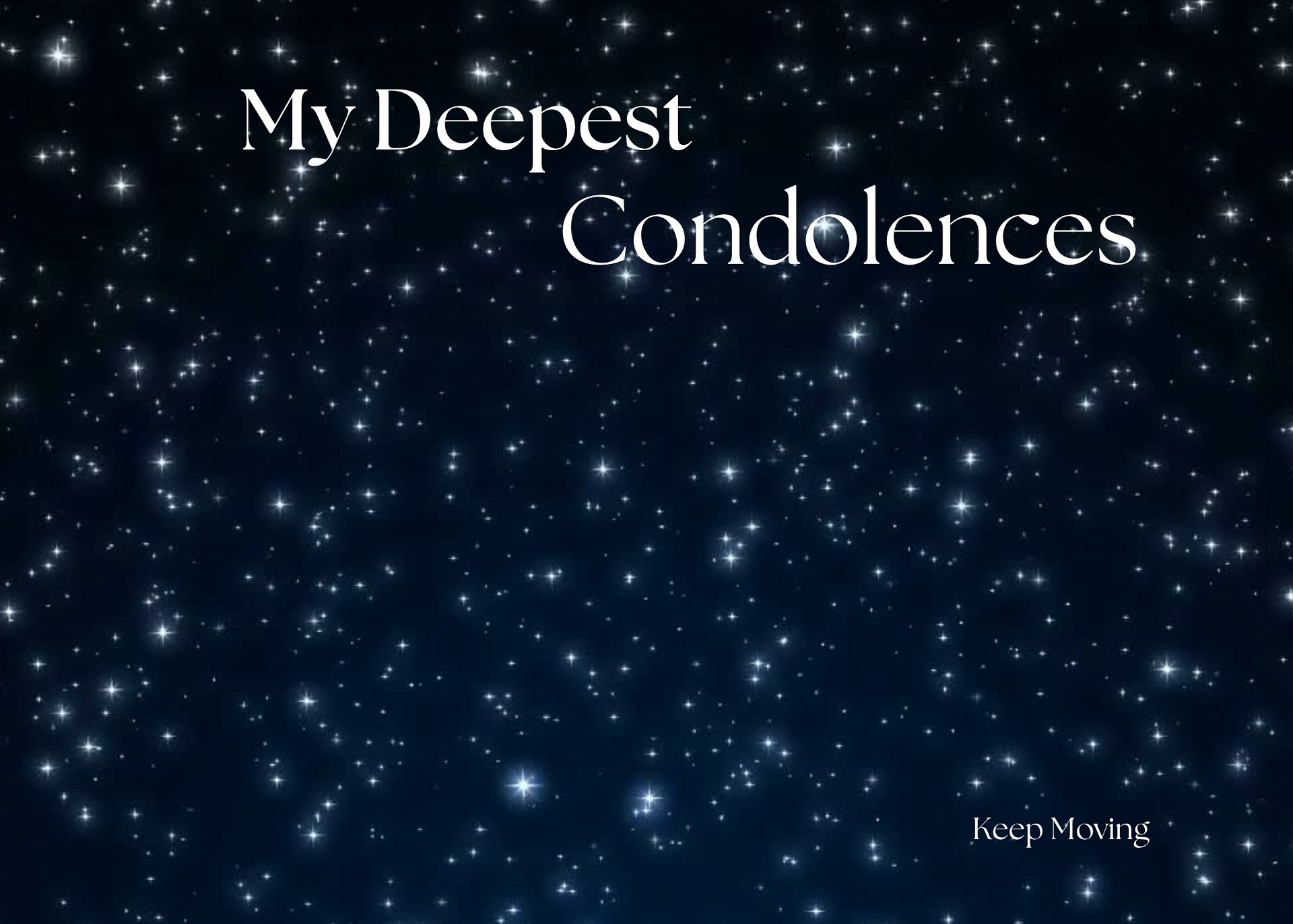 You Are Not Alone: Condolence product image (5)
