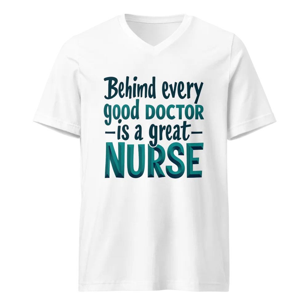 Great Nurse V-Neck Tee product image (1)
