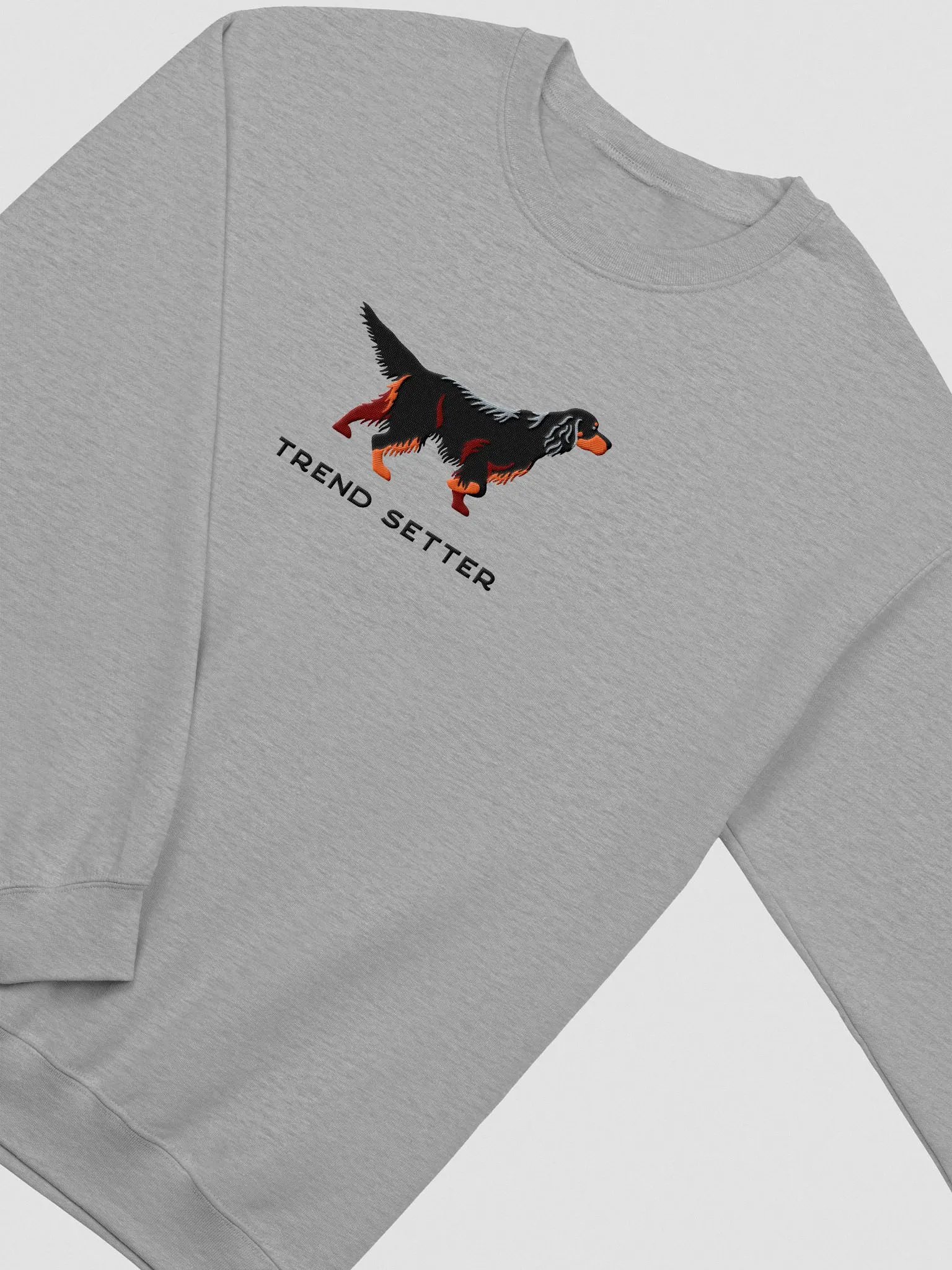 Trend Setter Sweatshirt (Embroidered) of a Gordon Setter product image (6)