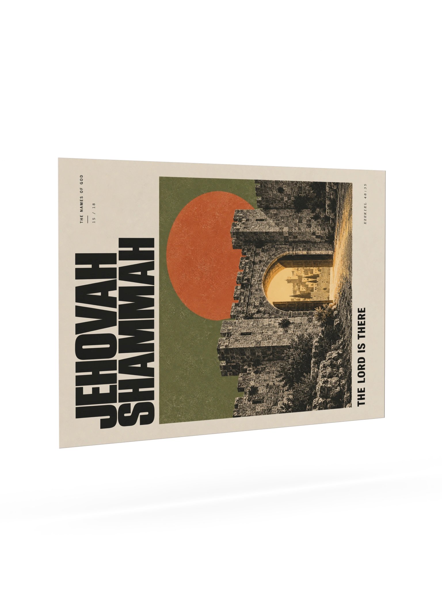 Jehovah Shammah | Names of God Art Print product image (7)