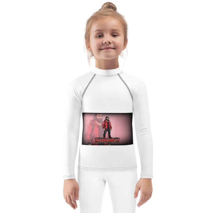 All-Over Print Kids Rash Guard product image (1)