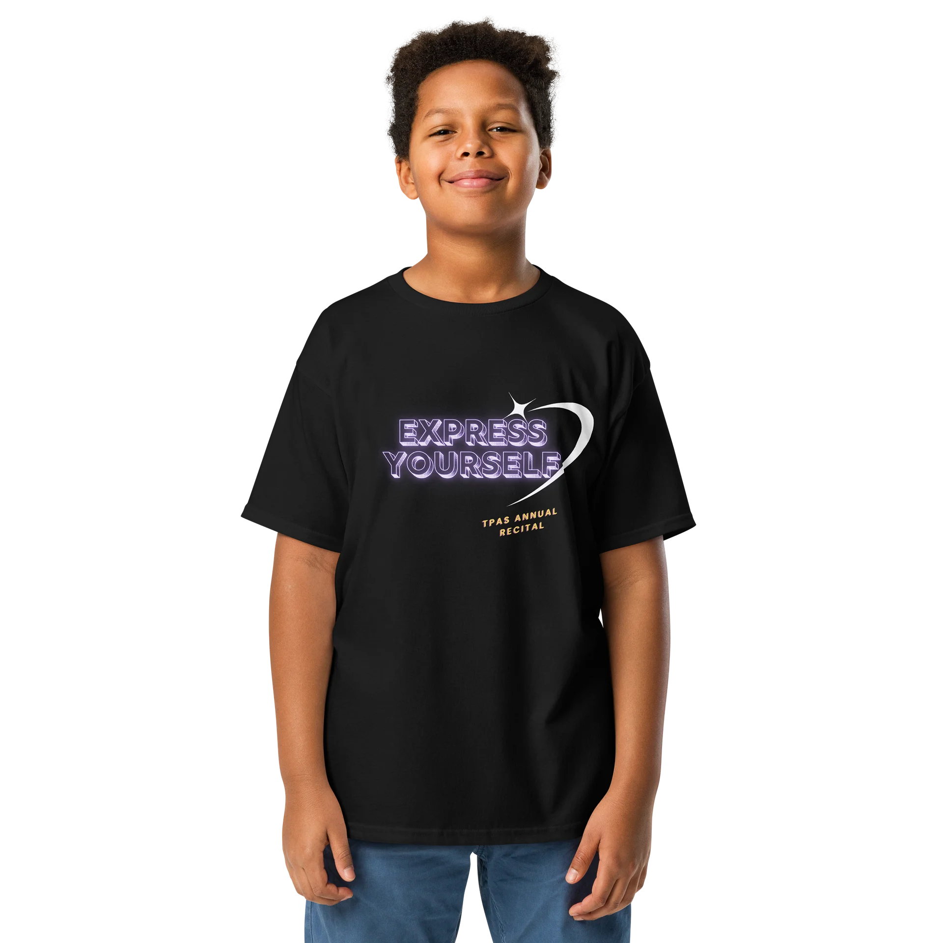YOUTH UNISEX EXPRESS YOURSELF RECITAL T-SHIRTS product image (1)