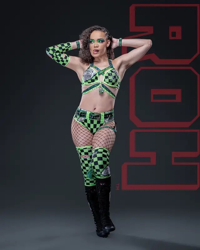 Robyn Renegade is her if they let her be #robynrenegade #aew #roh #wrestling #futurechampion 