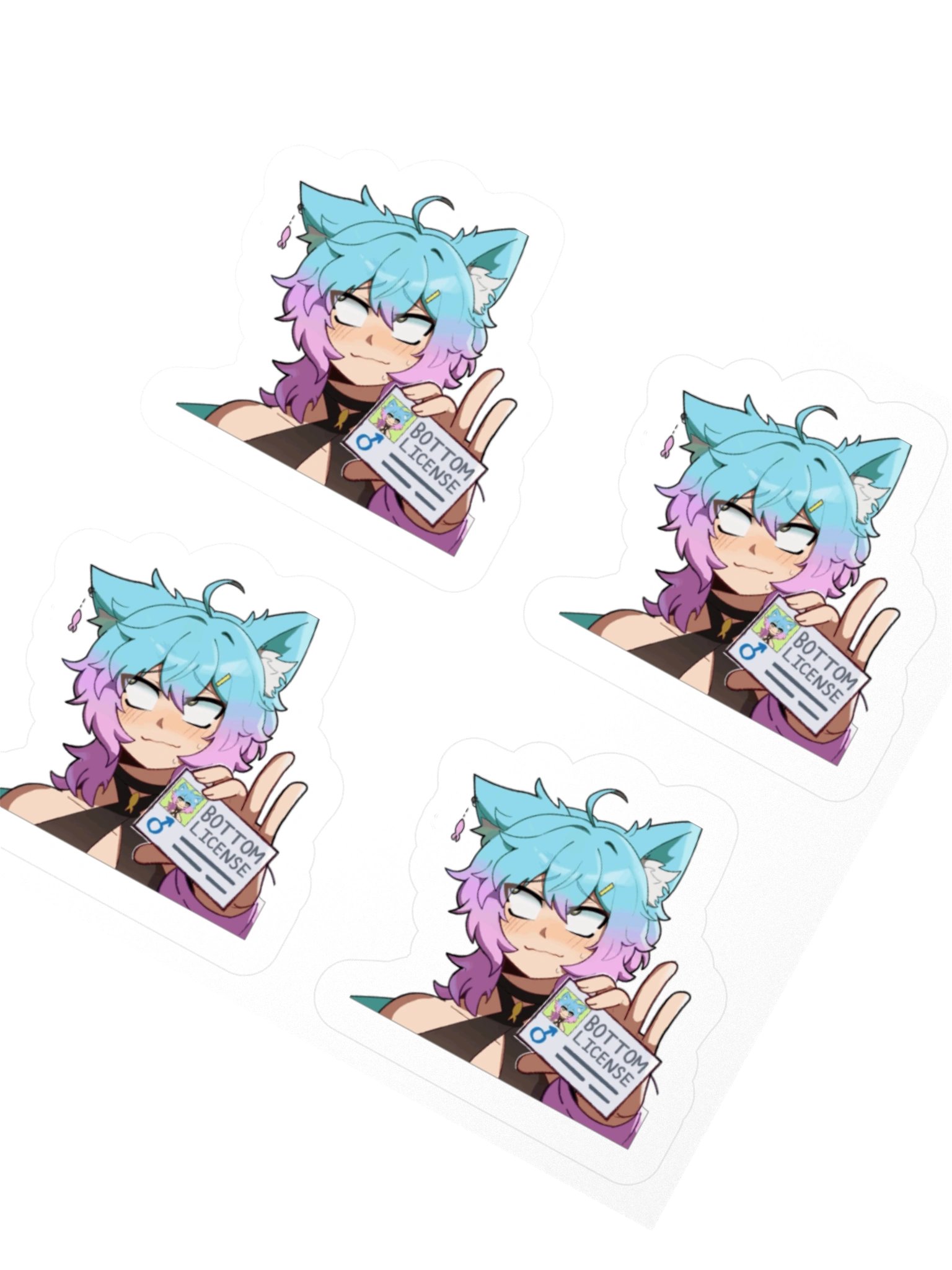 Bottom License Stickers product image (2)