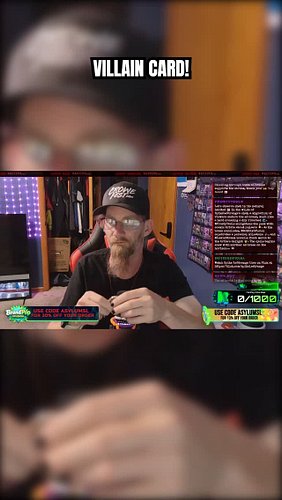 EXCLUSIVE super villain card reveal! #tradingcards #spikelestrange #giveaway #gaming #ClipGPT #streamladder